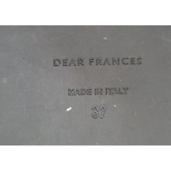 Dear Frances mules leather made in Italy Size 0 - Picture 11 of 11